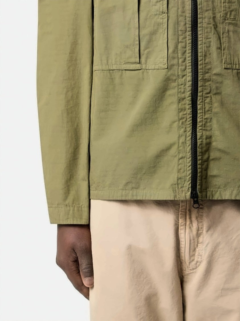 Stone Island Lightweight Green Cotton Jacket