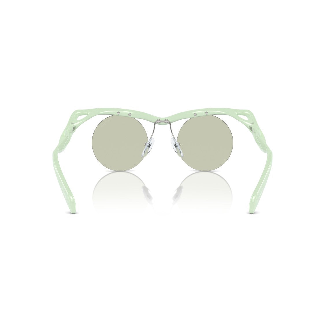 Prada 0Pr A18s Round Lens Sunglasses