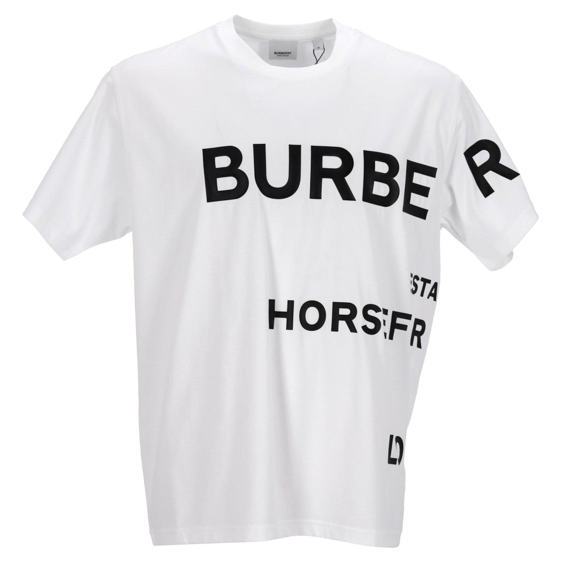 Burberry Relaxed-Fit Cotton T-Shirt With Bold Logo Print