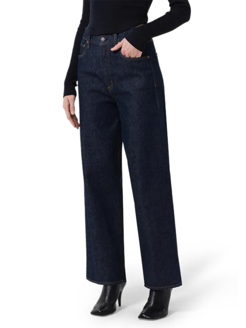 Agolde High-Rise Straight-Leg Jeans With Timeless Appeal