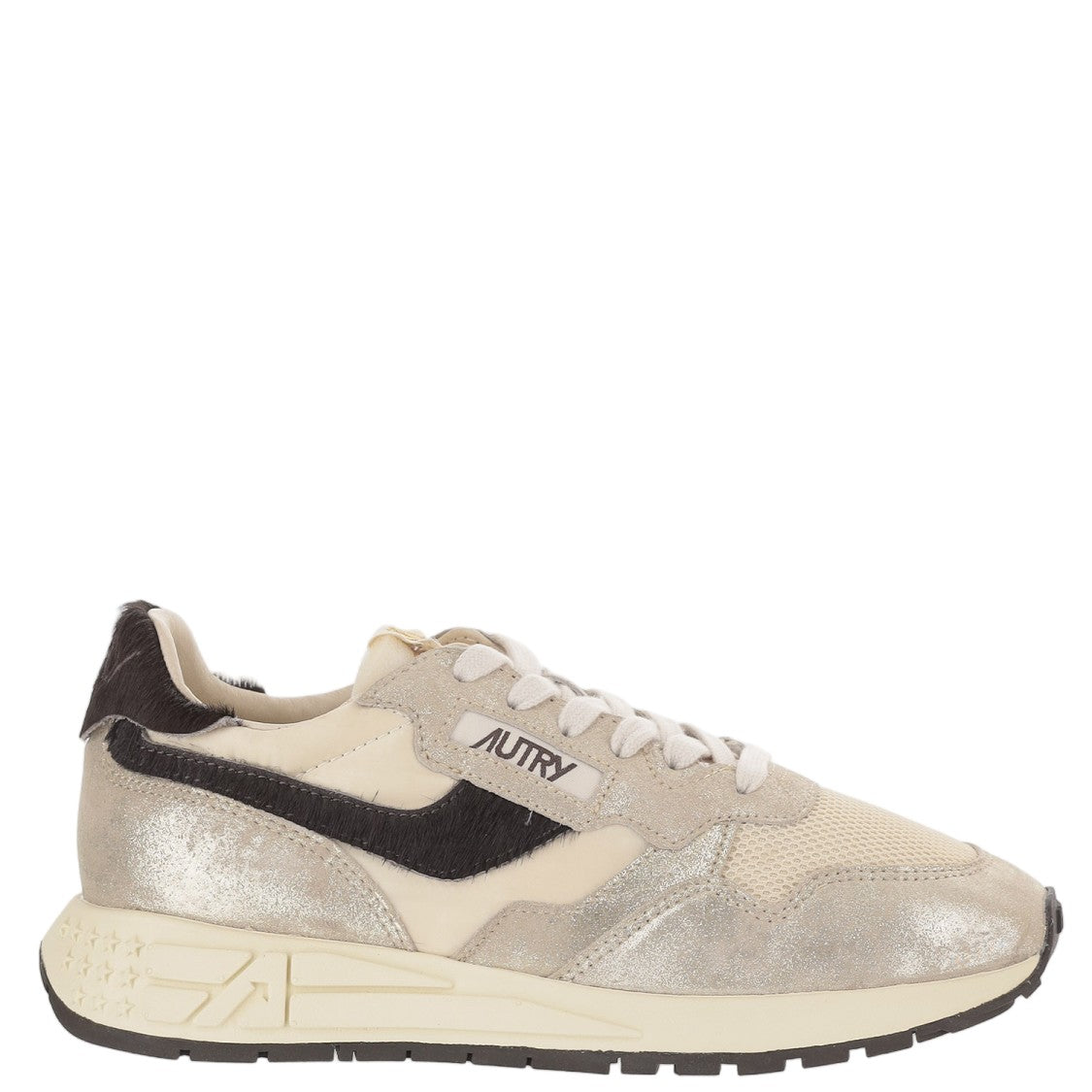 Autry Reelwind Sneakers With Multi-Textured Finish
