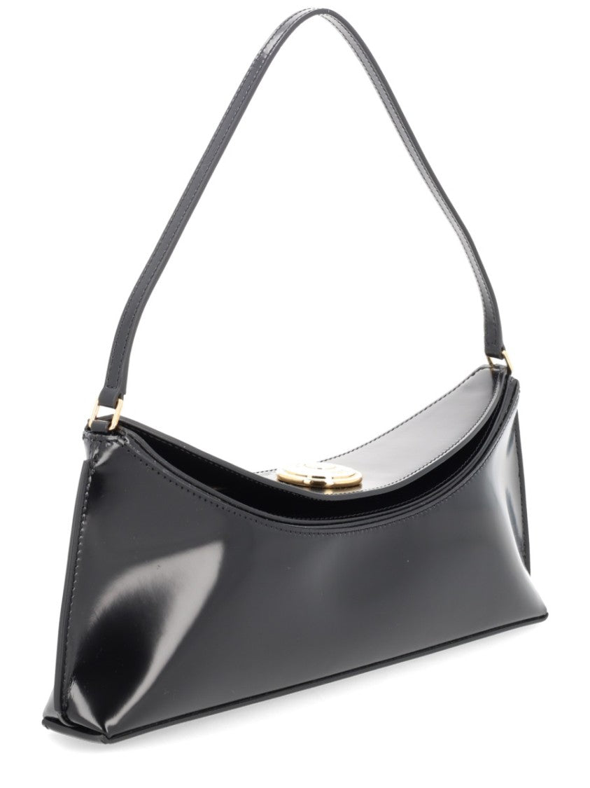 Jacquemus Ovalo Elongated Leather Shoulder Bag