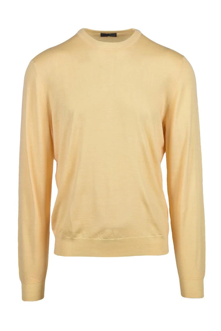 Drumohr Crew Neck Sweater - Yellow