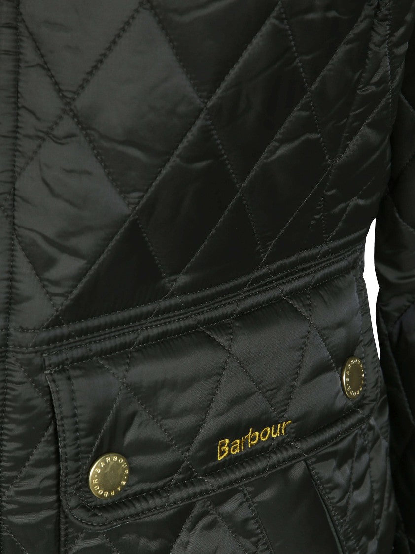 Barbour Fitted Beadnell Quilt Diamond-Pattern Jacket