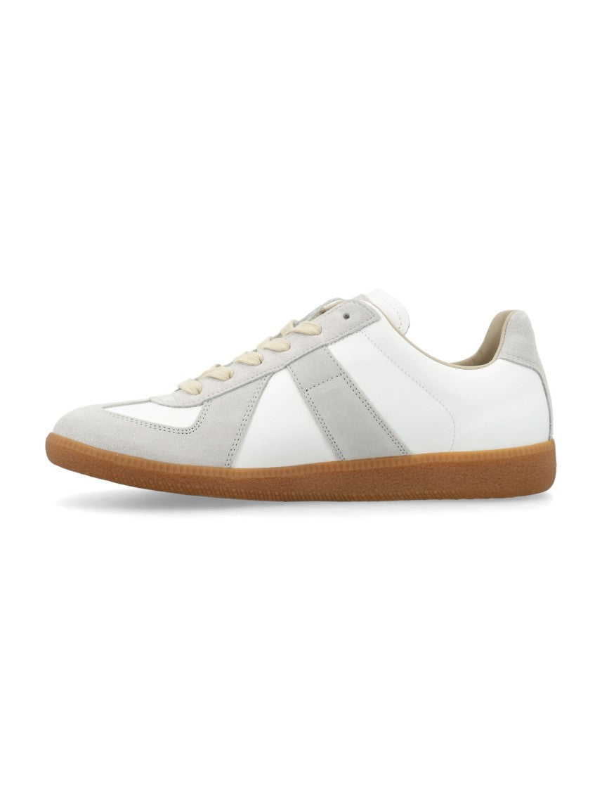 Maison Margiela Replica Low-Top Sneakers With Suede