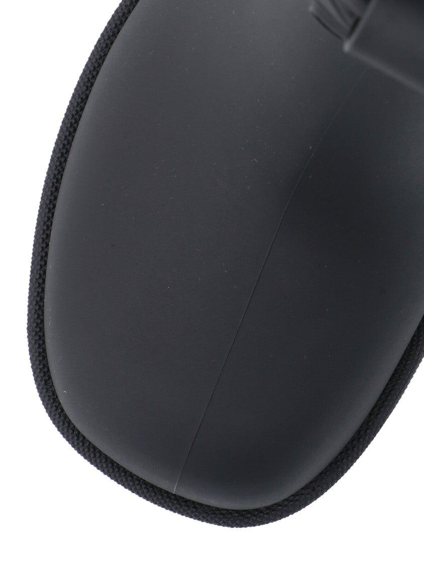 Burberry "Marsh Stamp" Ankle Boots – Black