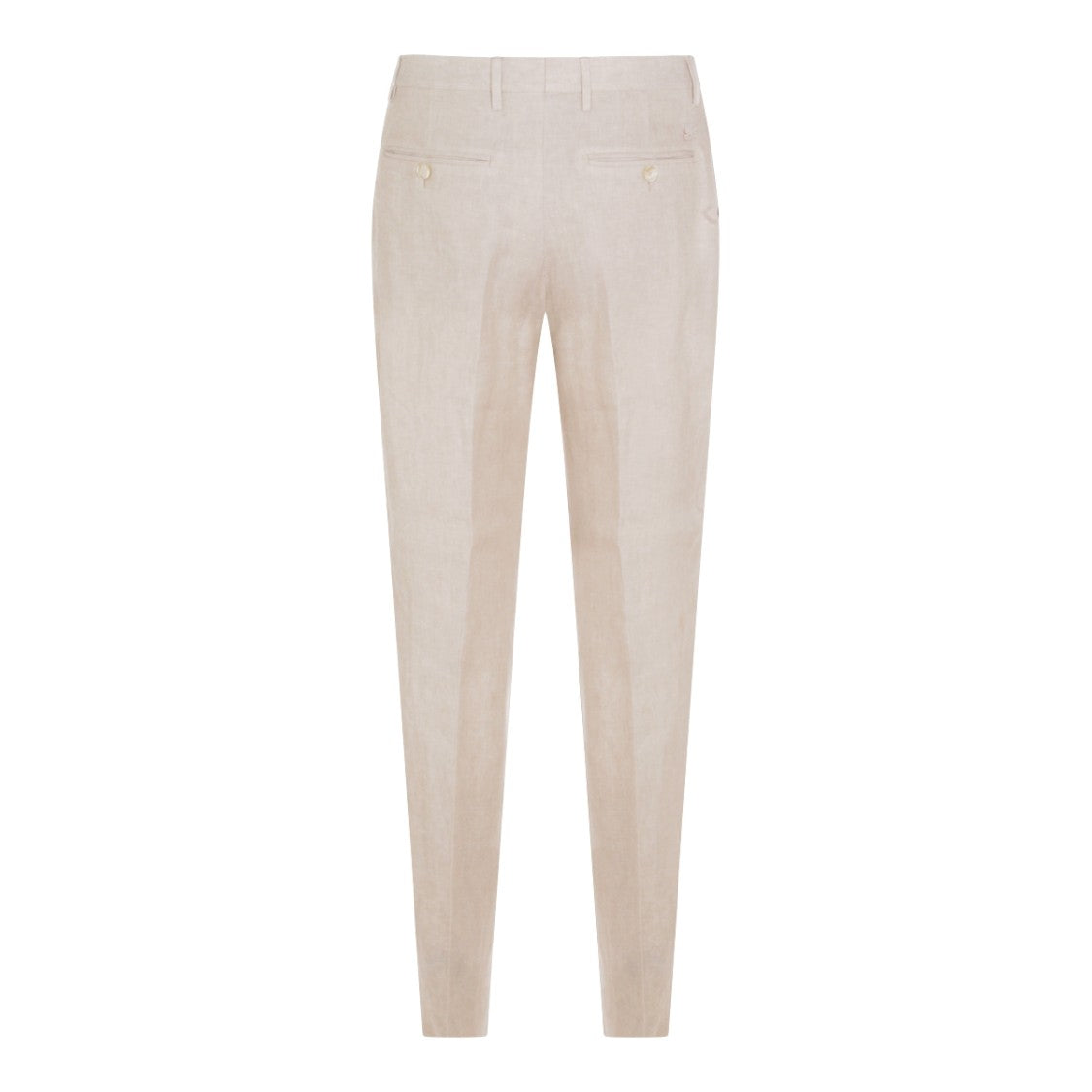 Etro Slim Tailored Trousers With High Waist And Pleated Front