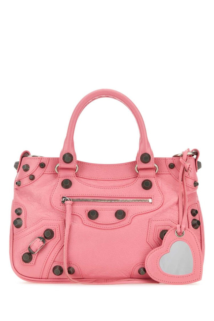 Balenciaga Pink Nappa Leather Neo Cagole Tote M Handbag