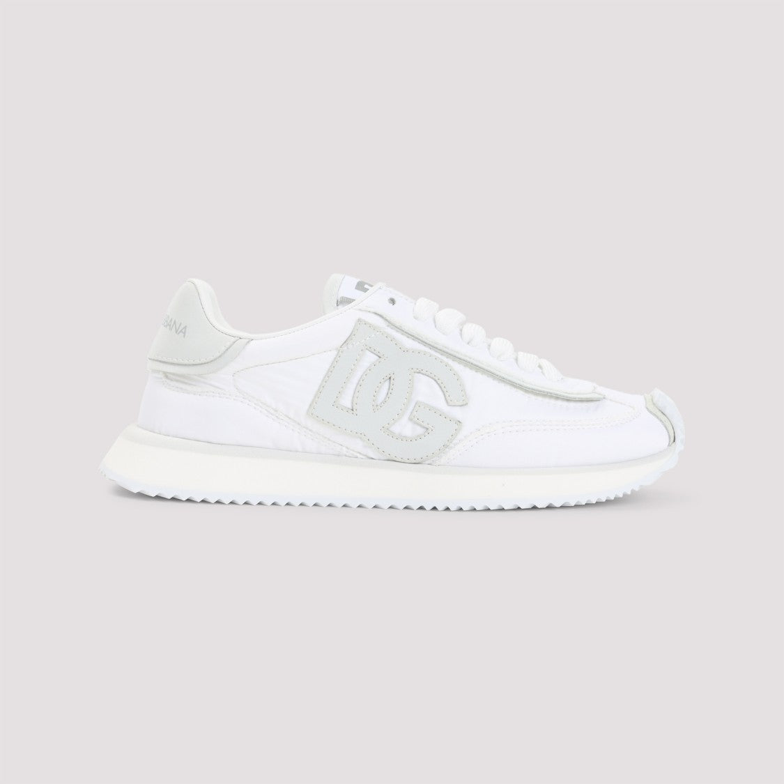Dolce & Gabbana Low-Profile Sneakers With Textured Logo Detail