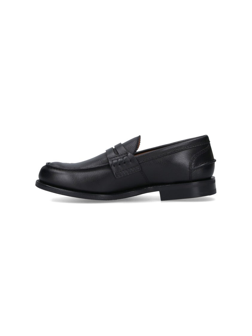 Church's Mocassino Pembrey 2.0 Black Calf Leather Slip-On Shoes
