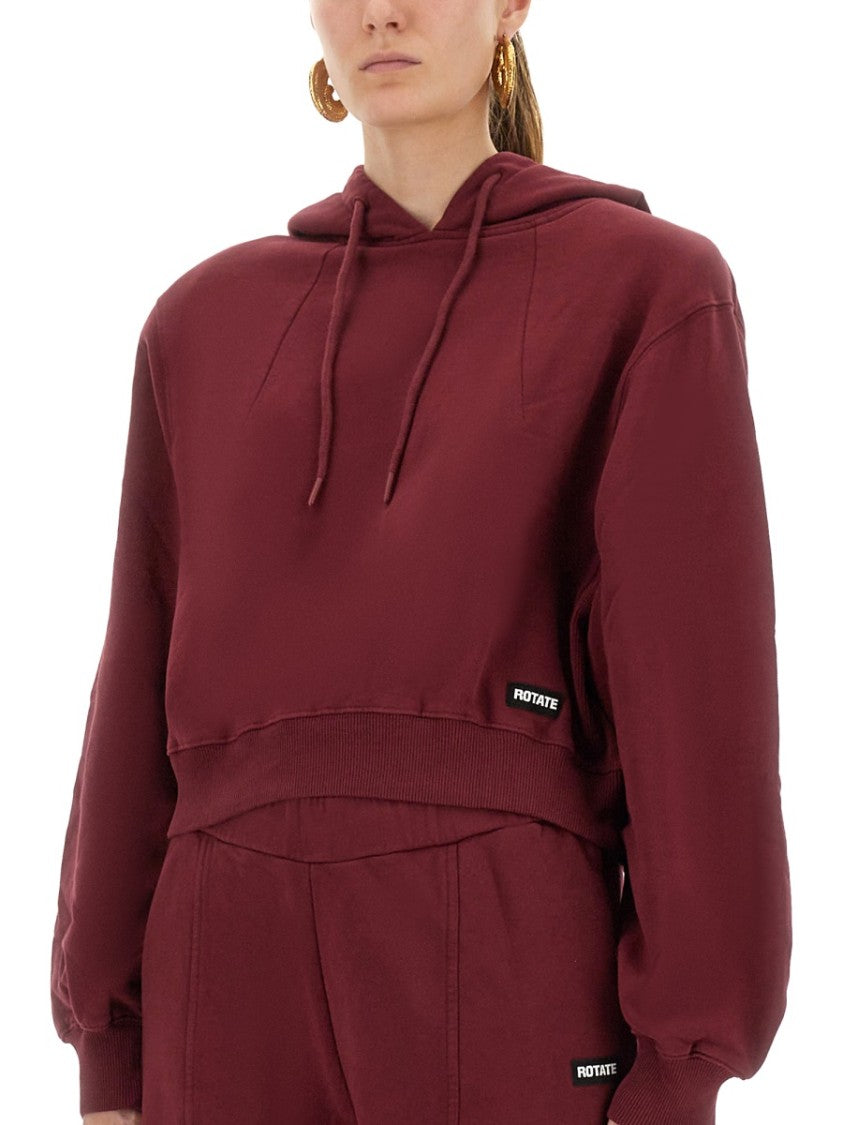 Rotate Birger Christensen "Terry Back" Hoodie