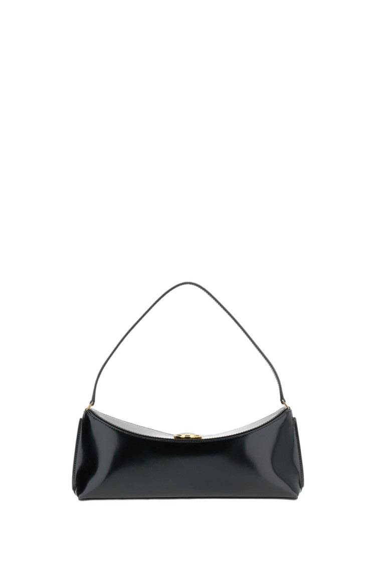 Jacquemus Structured Shoulder Bag With Gold-Tone Magnetic Closure