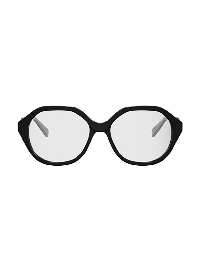 Celine Black Cl50167i Angular Gold Eyeglasses