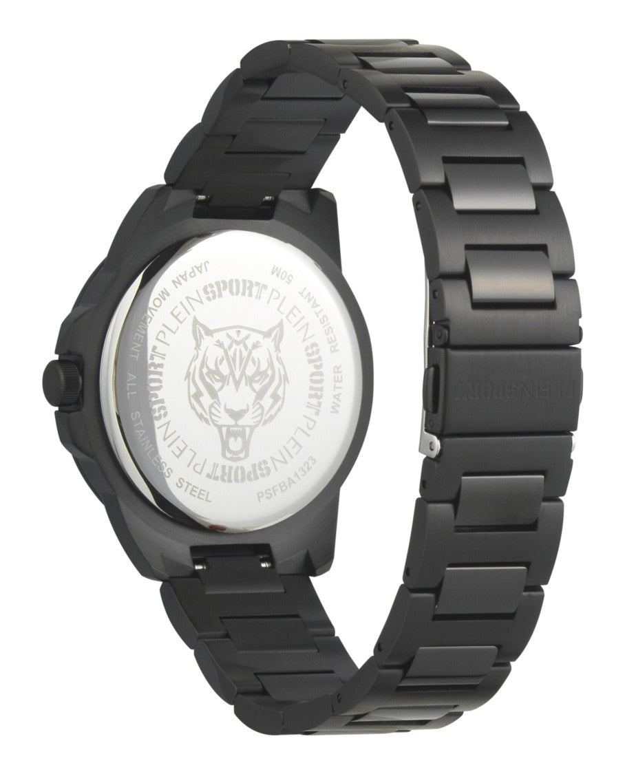 Plein Sport Touchdown Bracelet Watch With Guilloche Dial