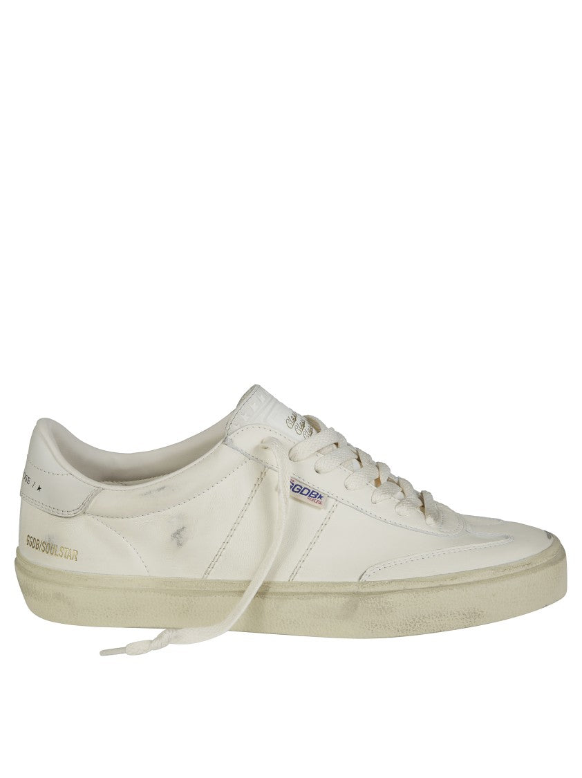 Golden Goose Soul Star Nappa Low-Top Sneakers