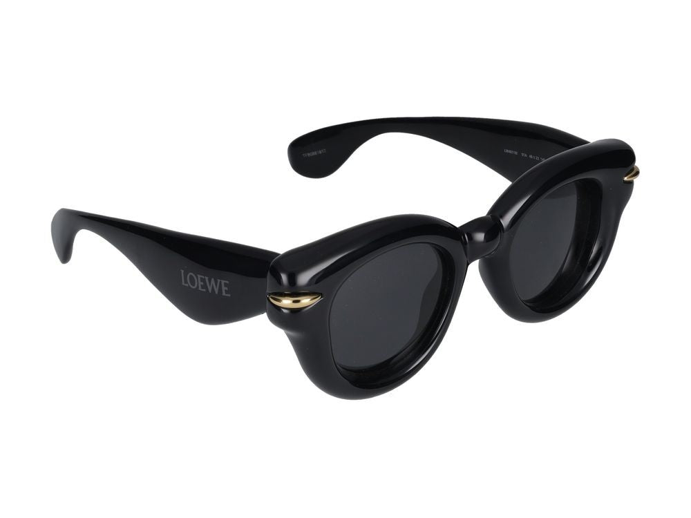 Loewe Black Lw40118i Oversized Round Frame Sunglasses