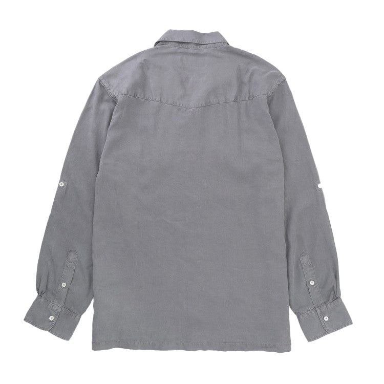 Officine Generale Relaxed-Fit Camp Shirt With Chest Pockets