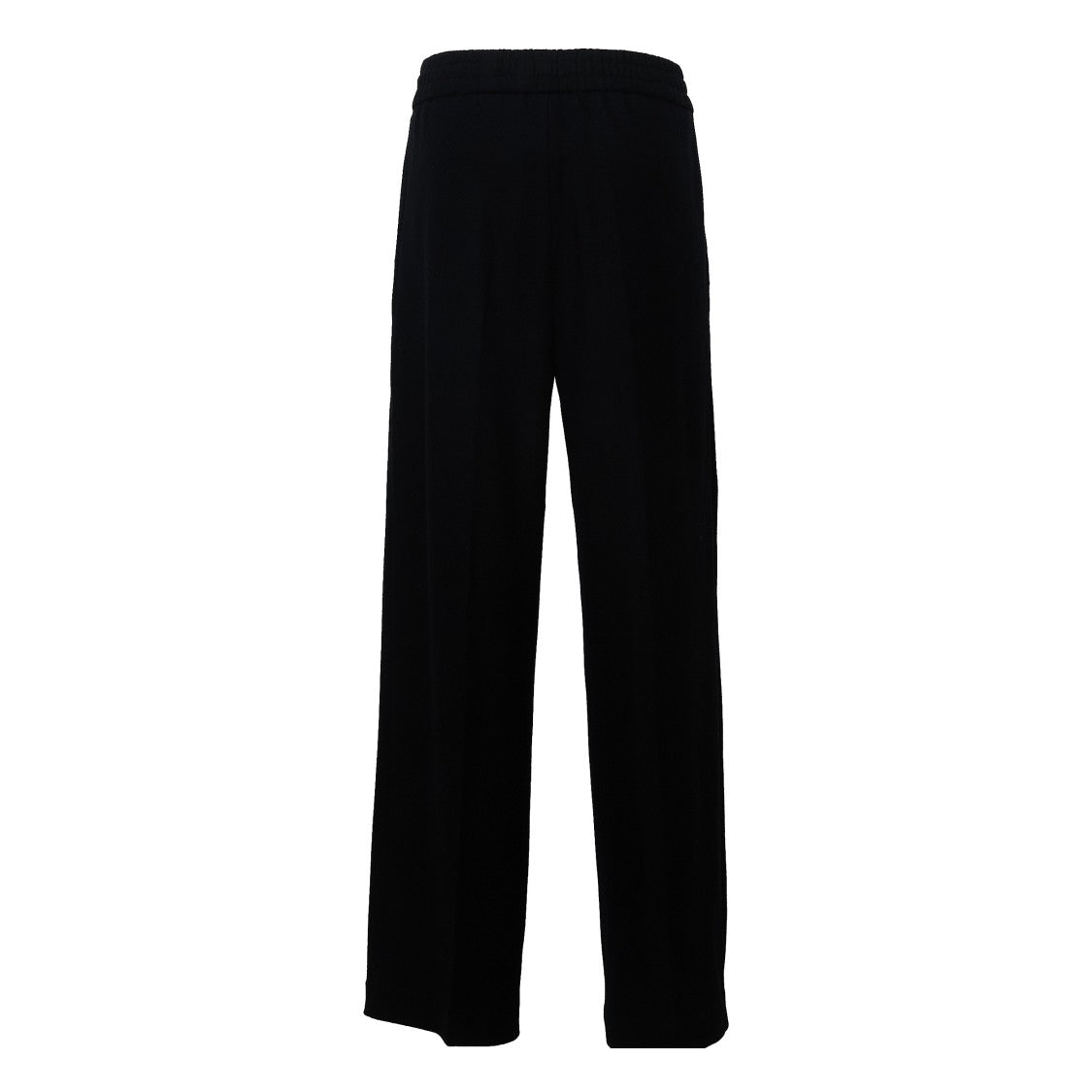 Circolo 1901 Wide Leg Wool Jersey Wide-Leg Pants