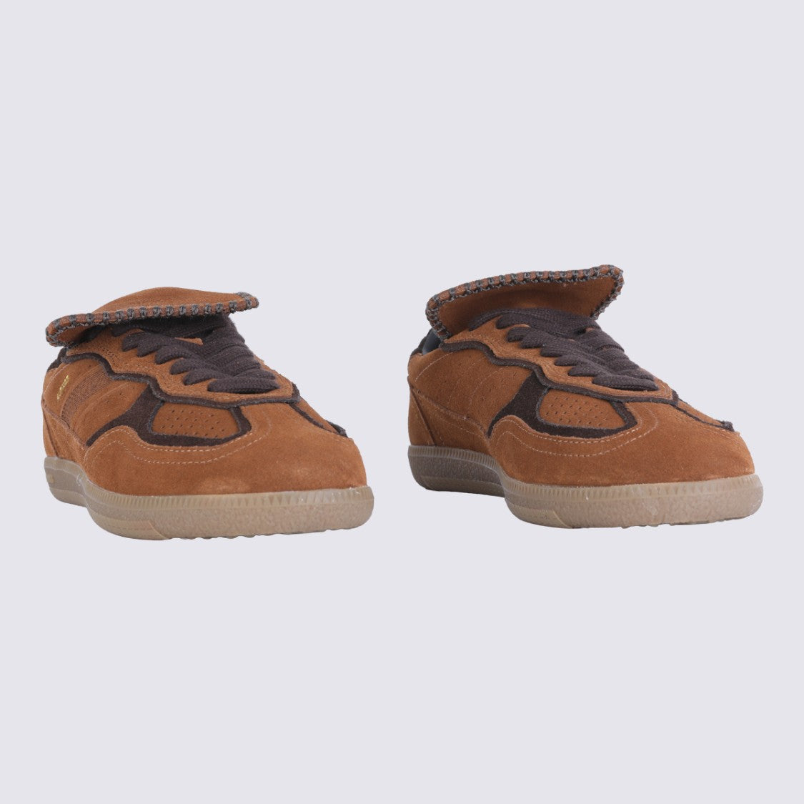 Alohas Low-Top Sneakers With Perforated Suede Panels