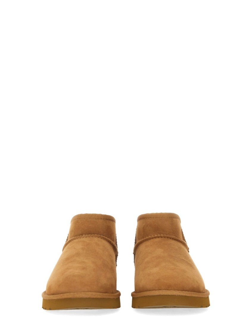 Ugg Classic Ultra Mini Low-Cut Brown Twinface Boots