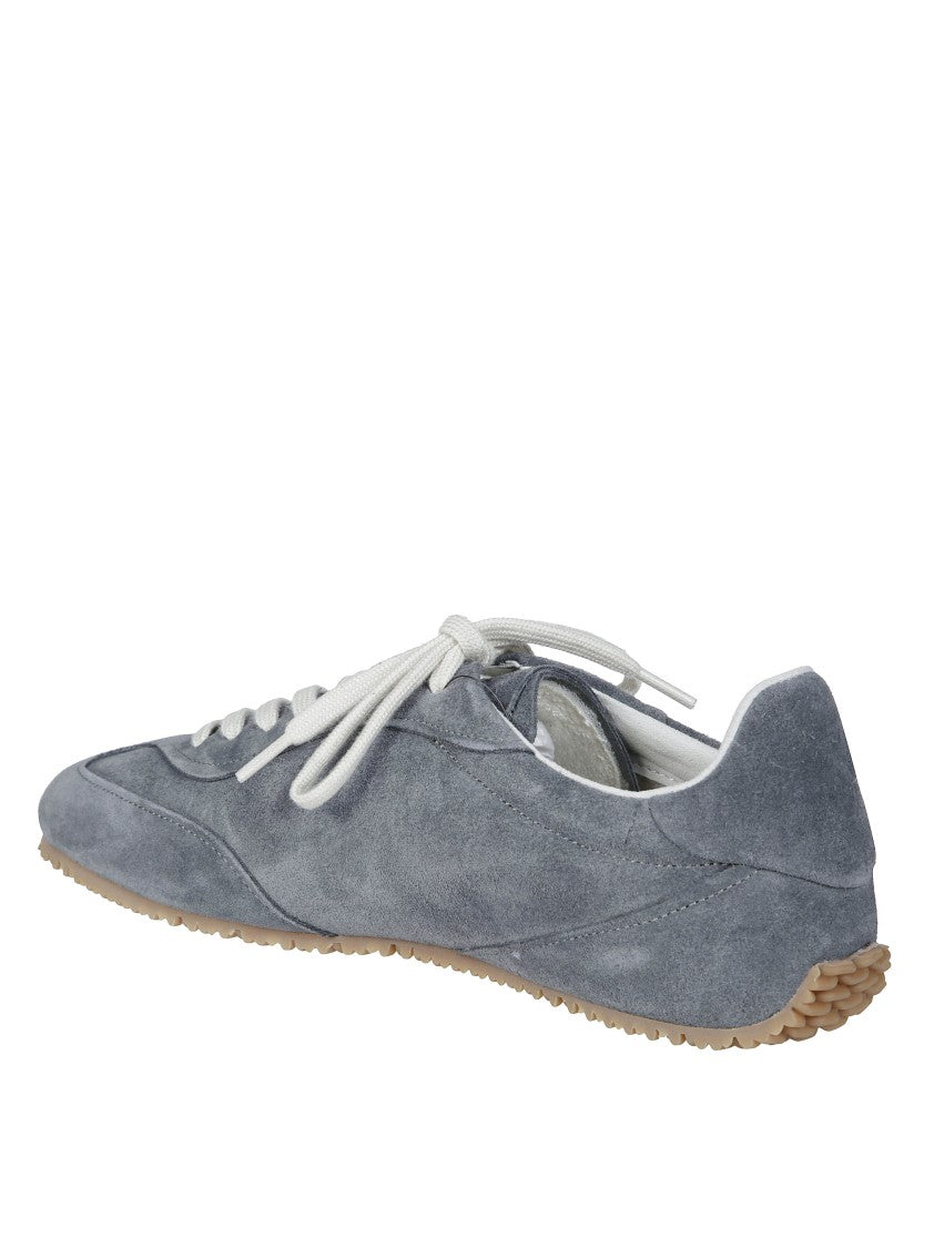 Axel Arigato Daze Runner Low-Profile Grey Suede Sneakers