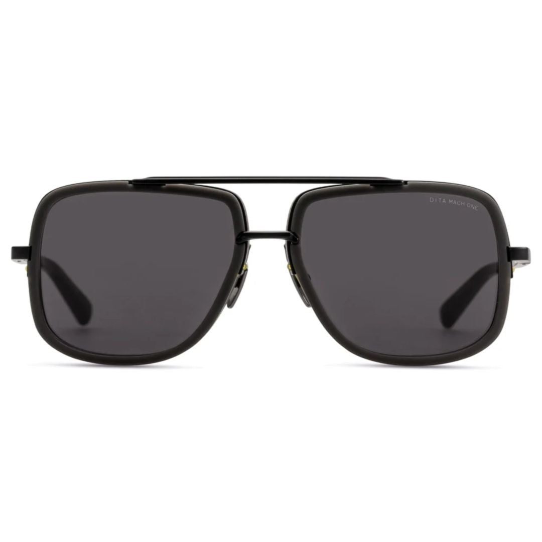 Dita Mach-One Bold Square-Frame Sunglasses With Gradient Lenses