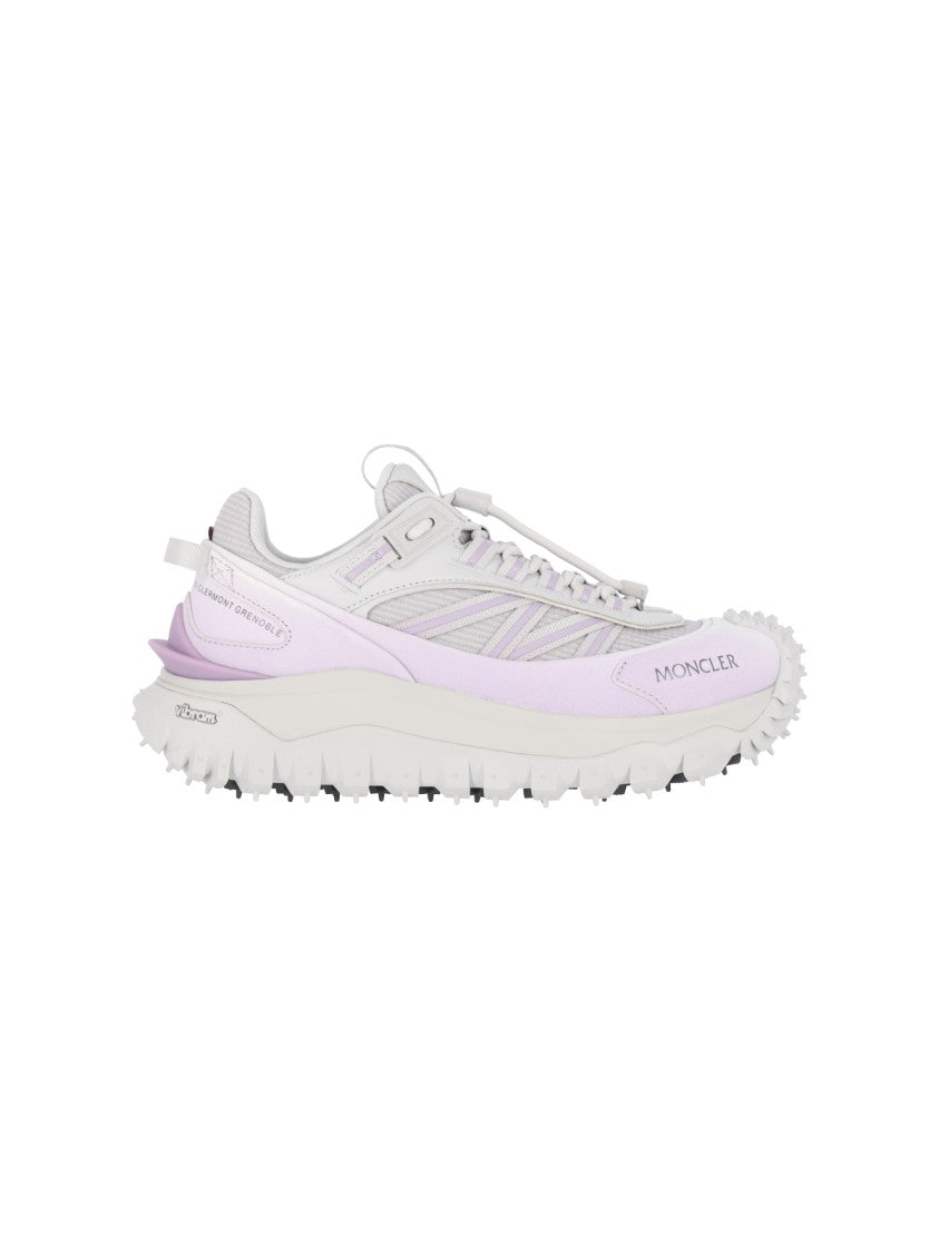 Moncler Purple Trailgrip Gtx Fabric Sneakers