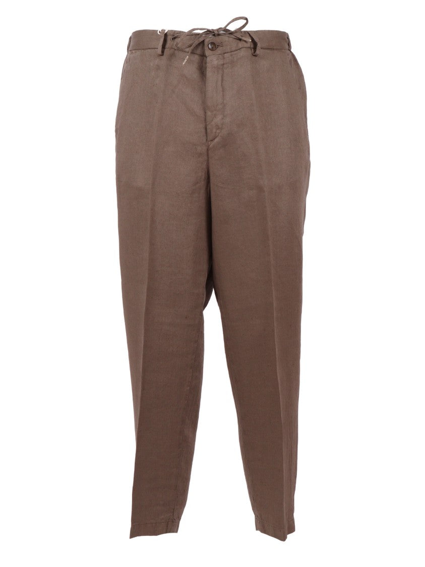 Briglia Relaxed Fit Tapered Straight-Leg Pants