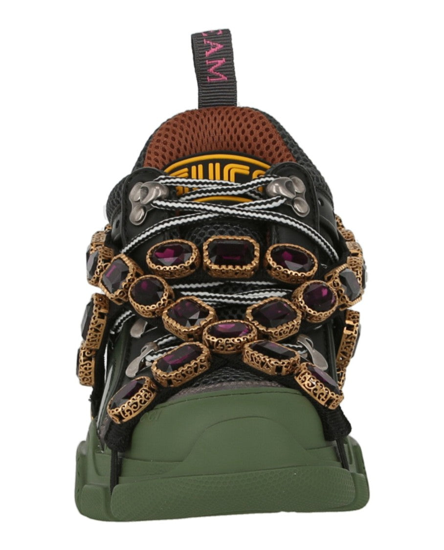 Gucci Flashtrek Chunky Leather Sneakers