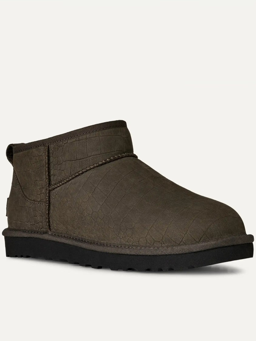 Ugg Classic Ultra Mini Embossed Textured Boots