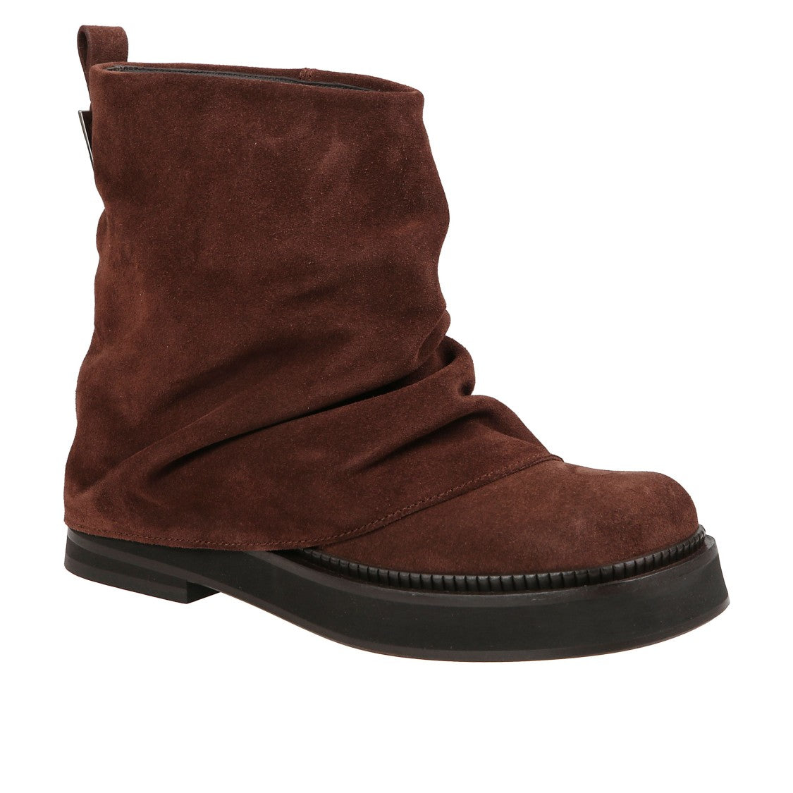 The Attico Mini Combat Boots With Edgy Design