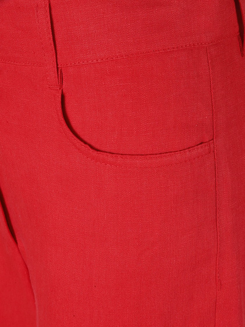 Max Mara Wide-Leg Trousers With High Waist