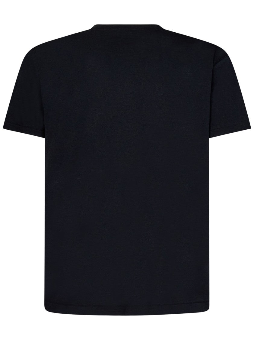 Tom Ford Cotton-Lyocell Blend T-Shirt With Classic Crew Neck