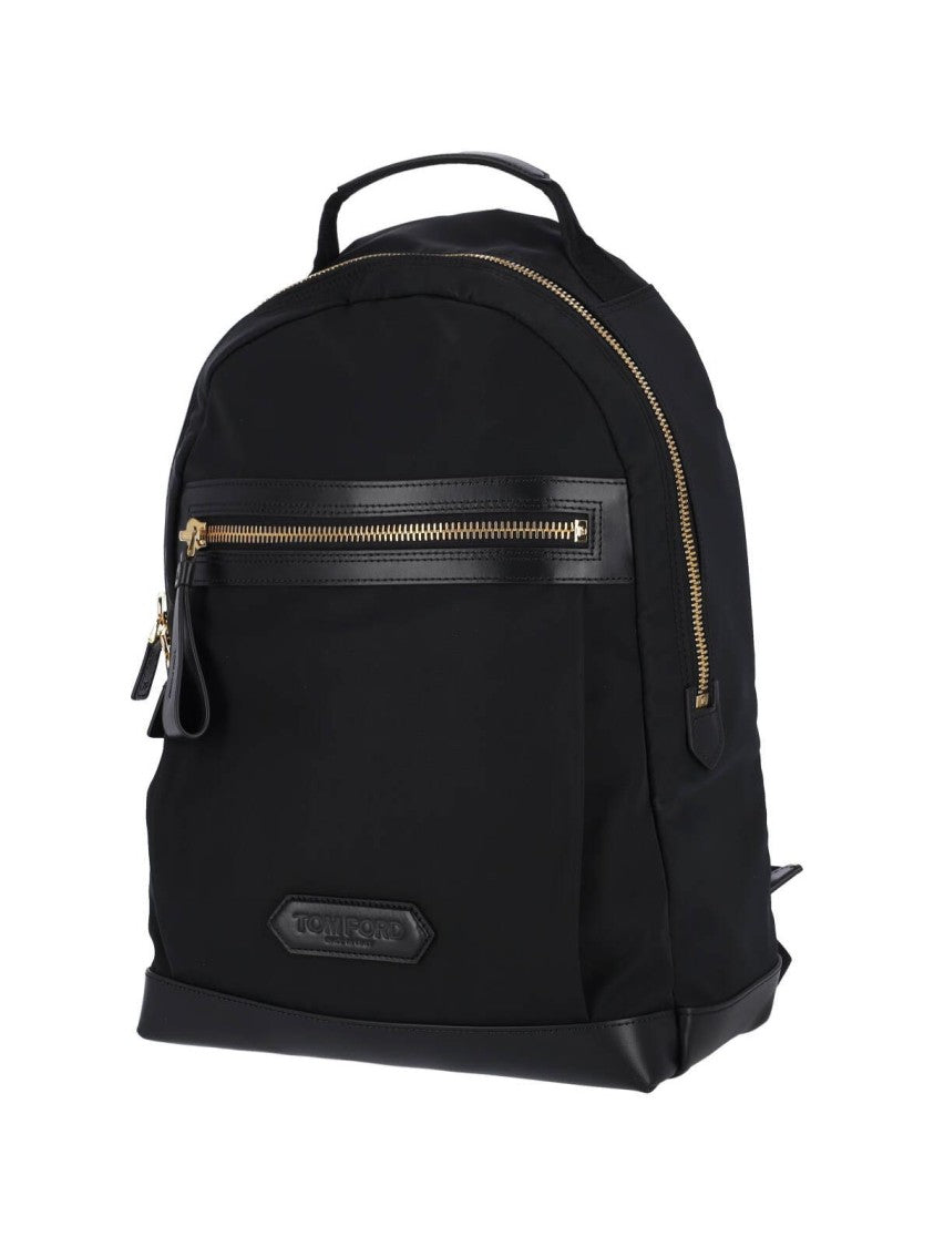 Tom Ford Logo Backpack – Black