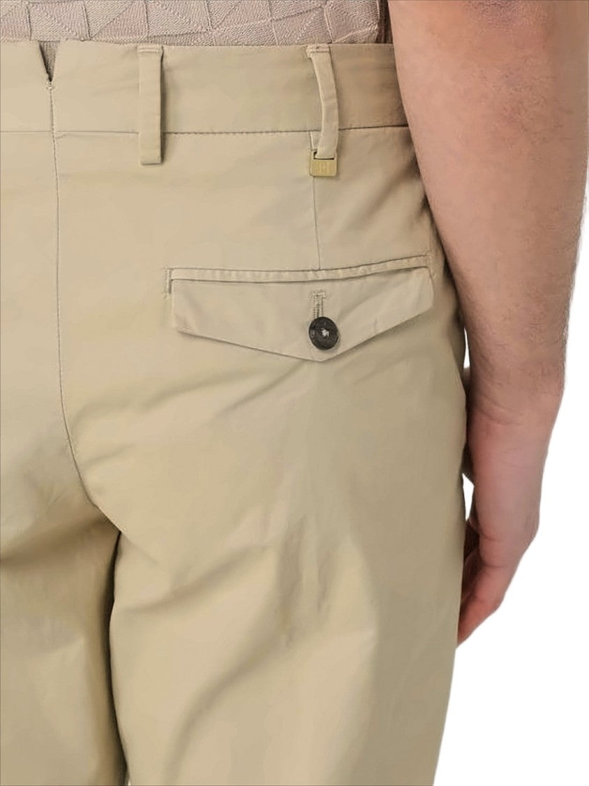 Pt Torino Classic Fit Straight Pants With Subtle Sheen