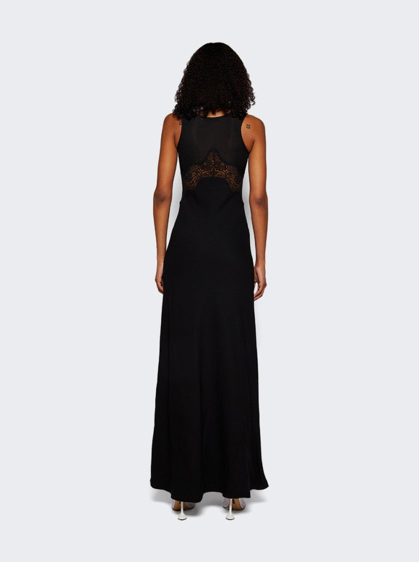 Christopher Esber Verna Lace Tank Dress Black
