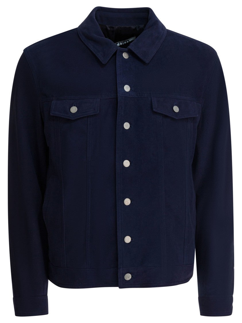 Altum Deep Blue Cow Leather Altum Jacket