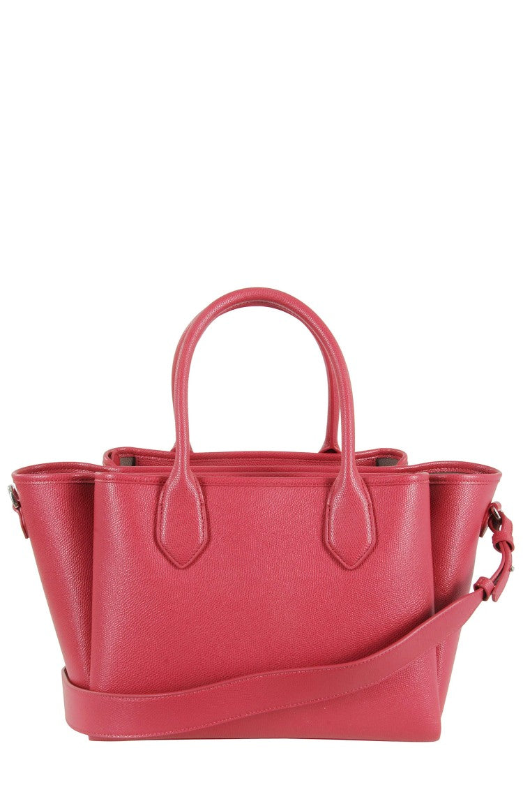 Emporio Armani Triple Compartment Faux Leather Shopping Bag