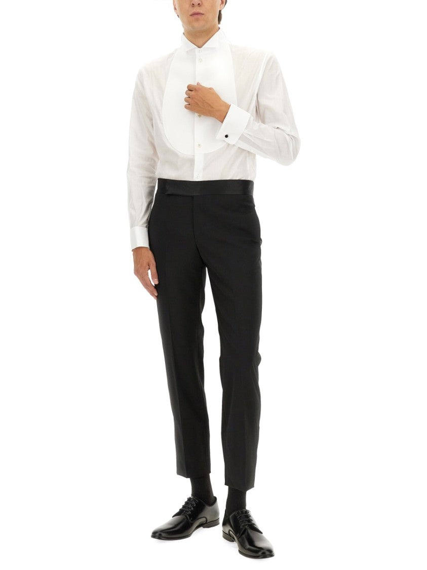 Giorgio Armani Cotton Tuxedo Shirt