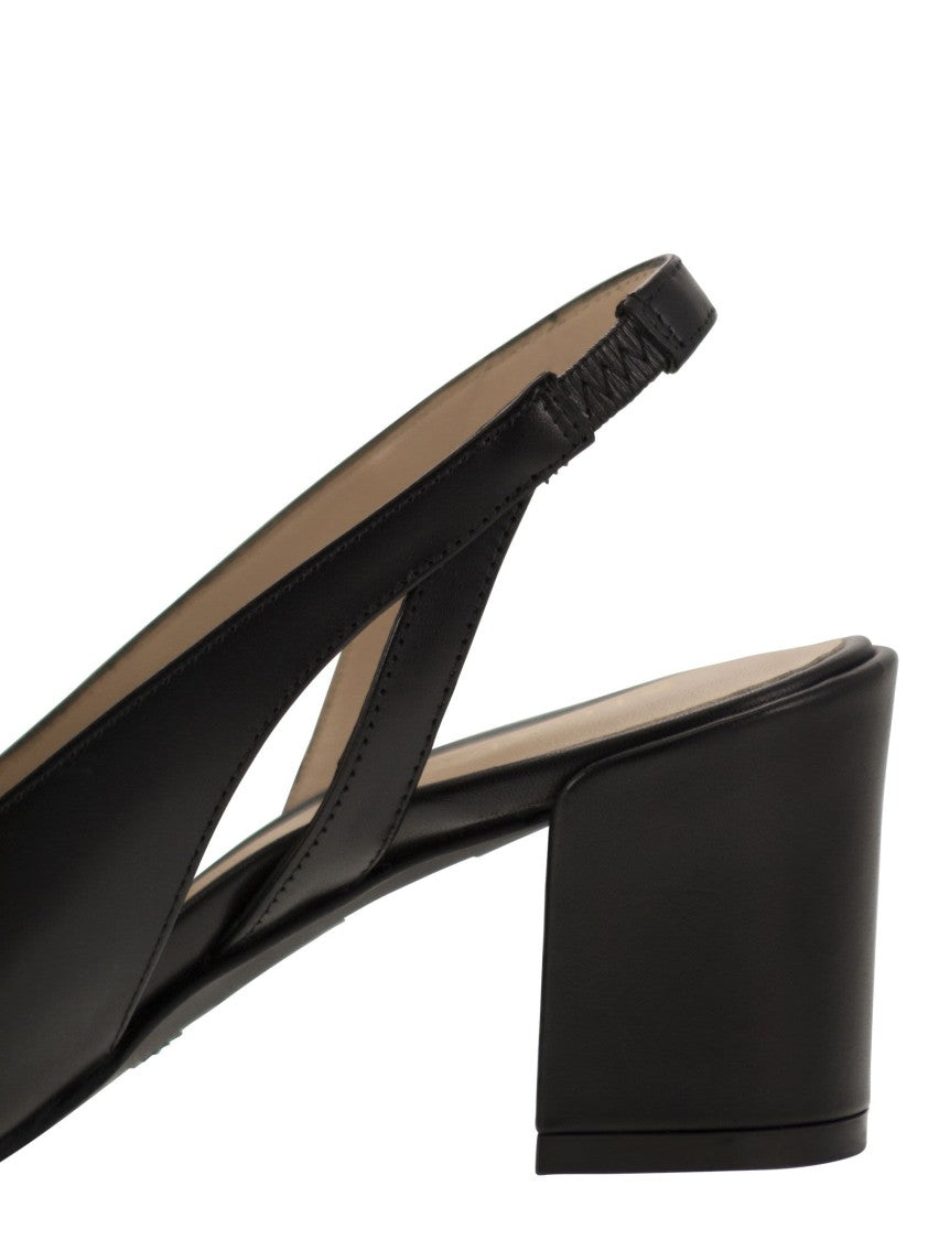Stuart Weitzman Pointed Pumps With Block Heel