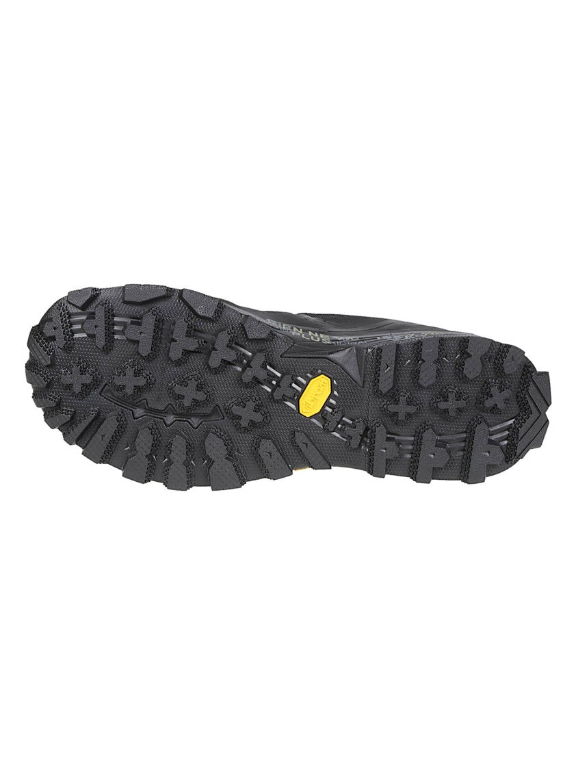 Premiata Black Devin Low-Profile Polyurethane Sneakers