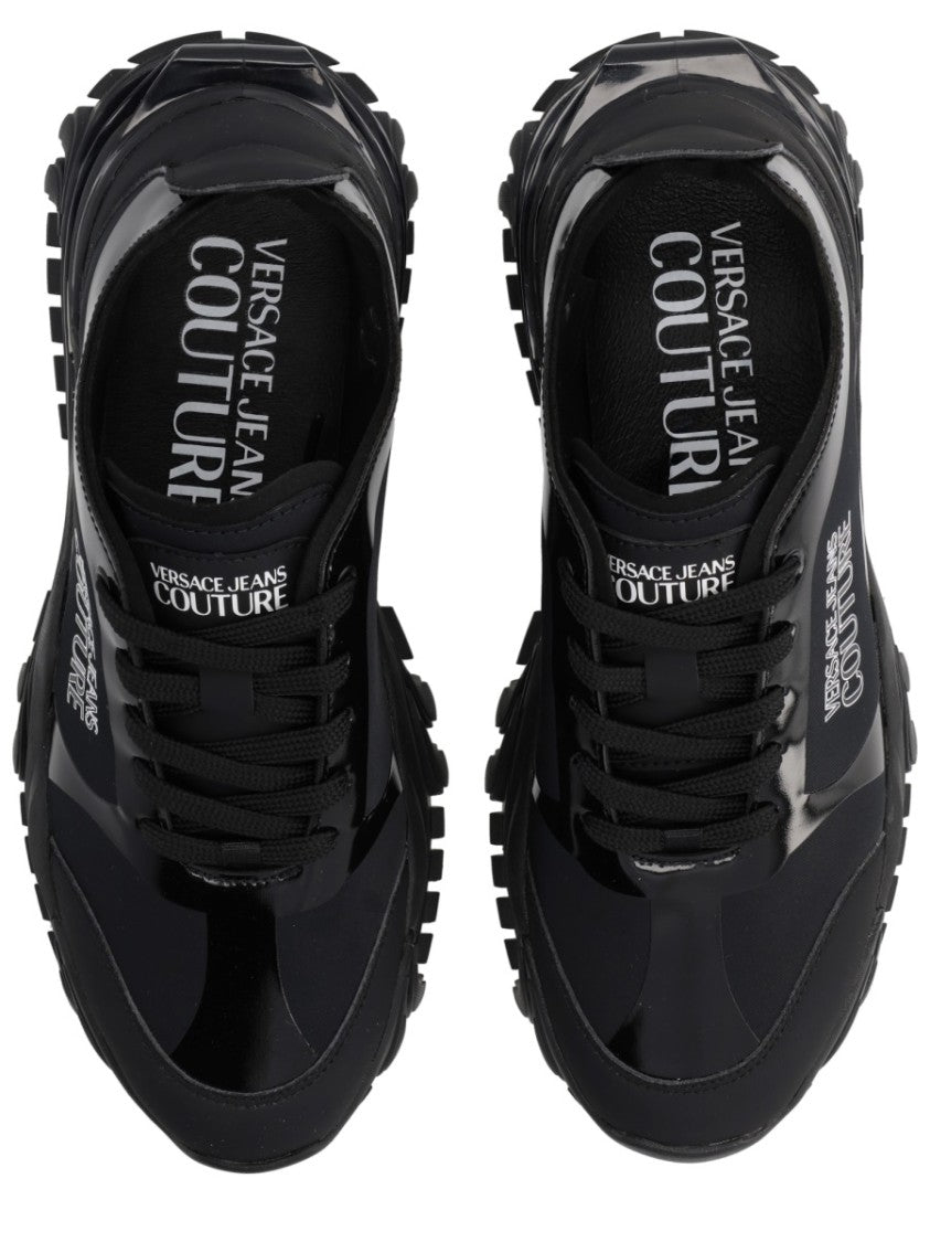 Versace Jeans Couture Black New Trail Sneakers