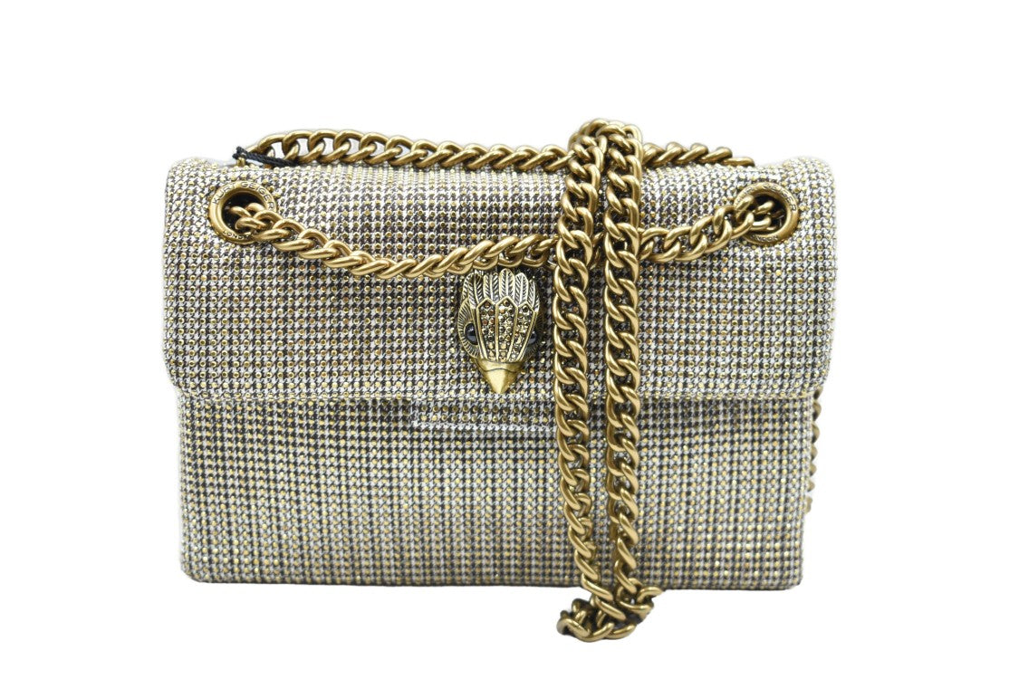 Kurt Geiger Textured Beige Handbag
