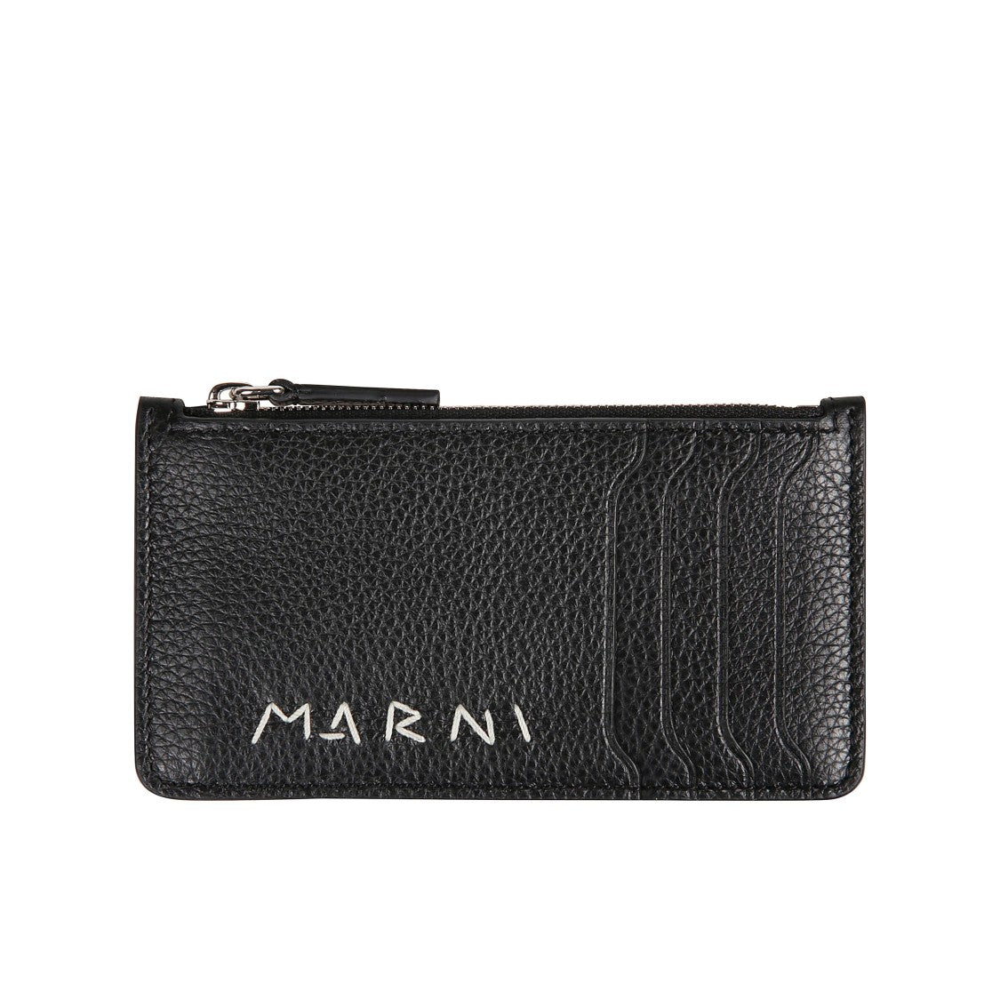 Marni Zipped Leather Card Holder