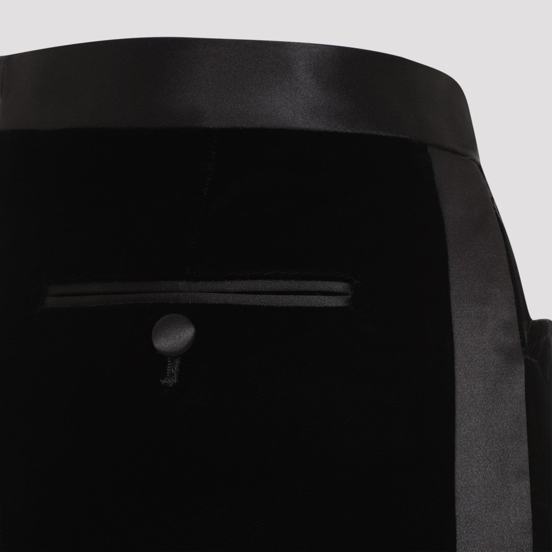 Tom Ford Flared Trousers With Viscose-Cupro Blend And Detailing