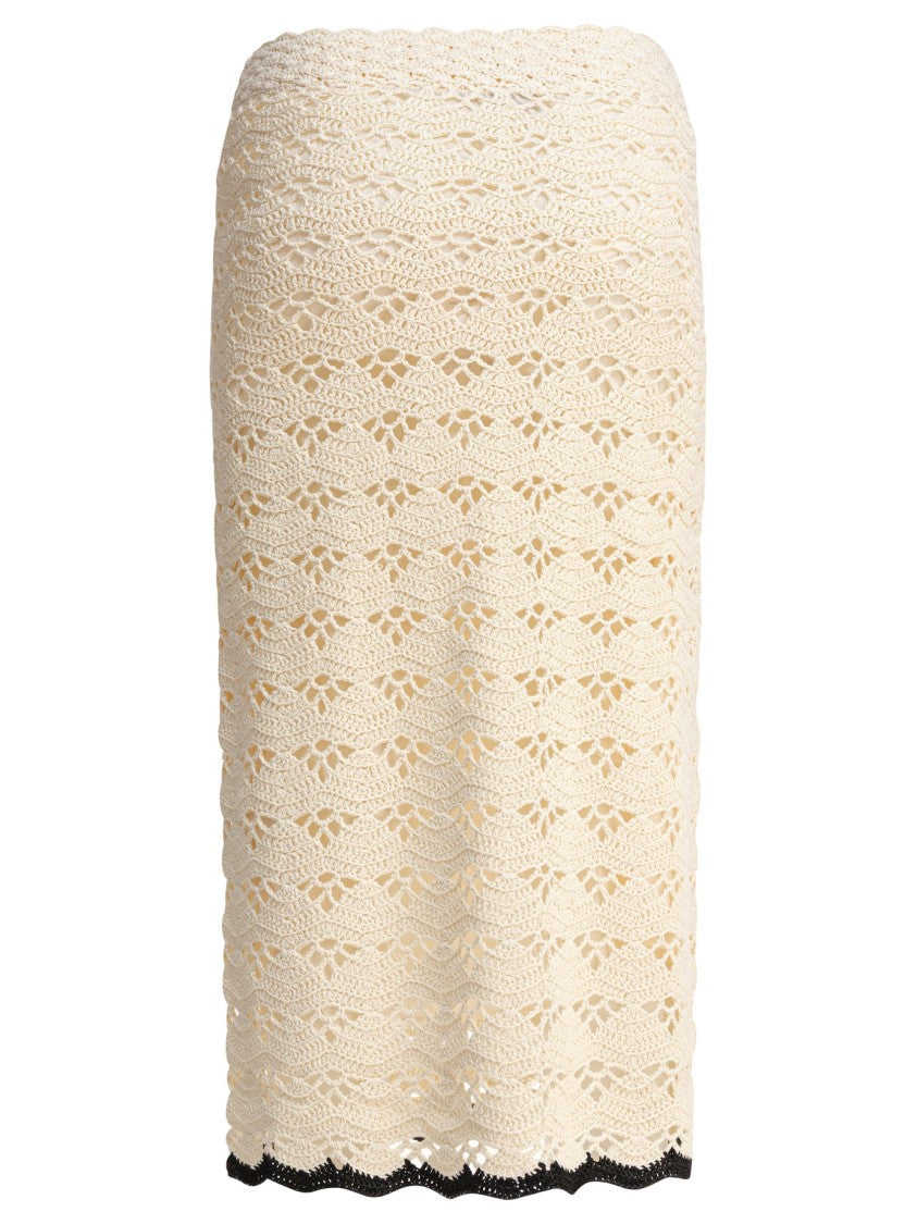 Zimmermann Rhiannon Crochet Skirt