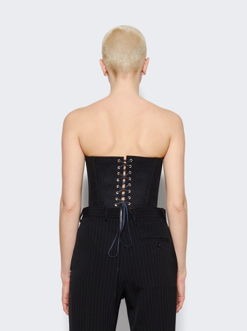 Jean Paul Gaultier Cyber Bustier With Zip Center