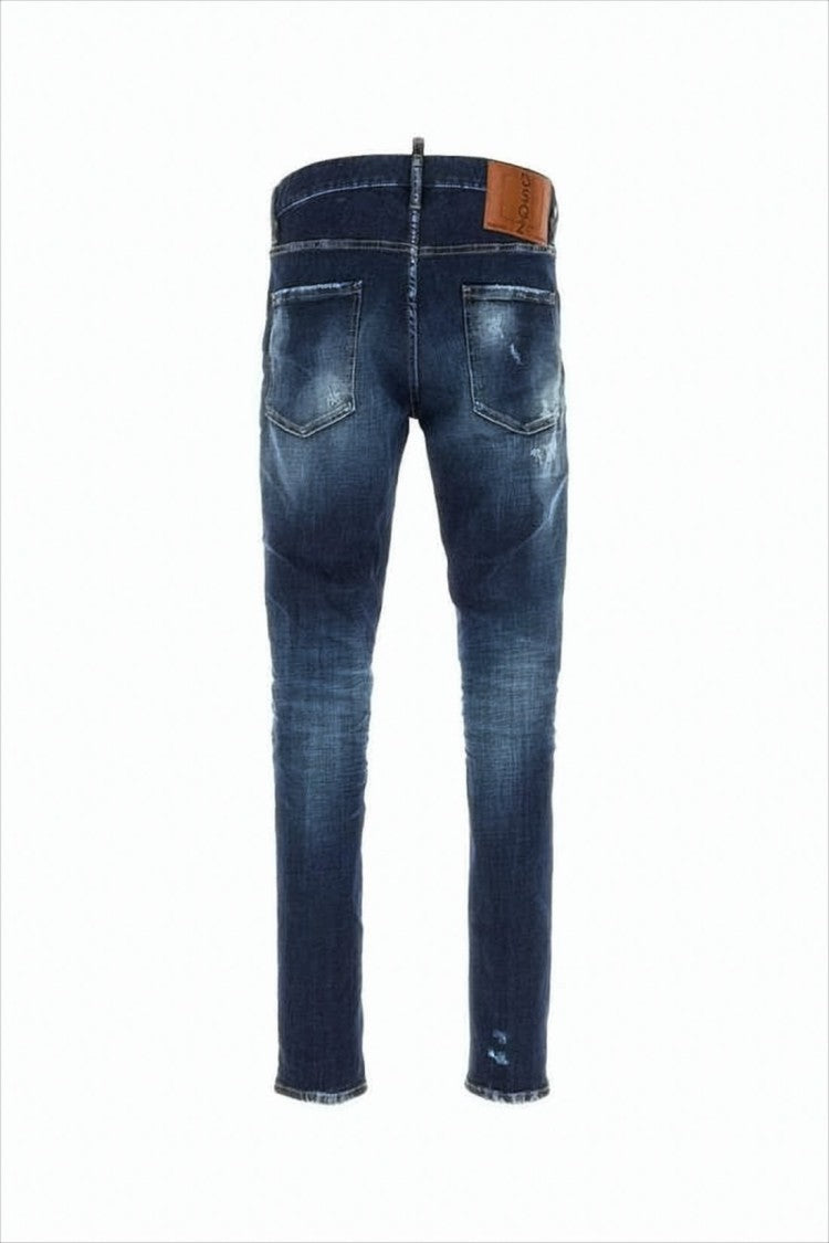 Dsquared2 Distressed Slim Fit Denim Pants