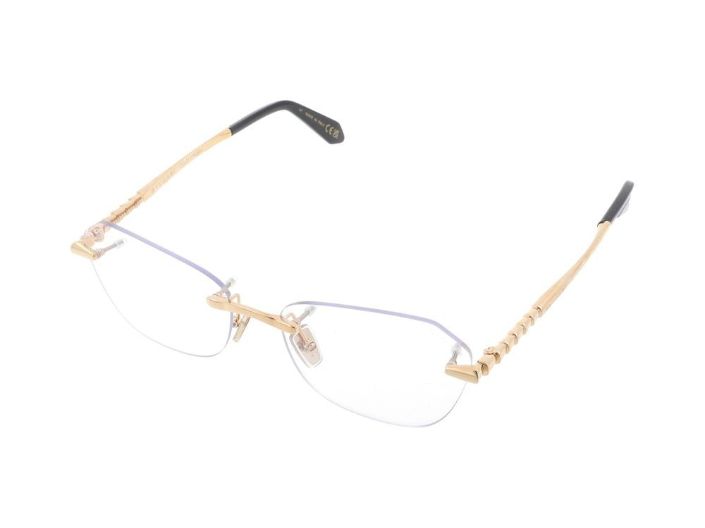 Bulgari Bv50070u Rectangular Gradient Frame Glasses