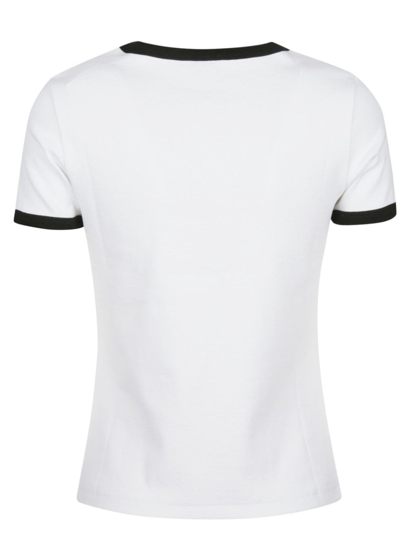 Kenzo Boke Flower Embroidered Fitted T-Shirt